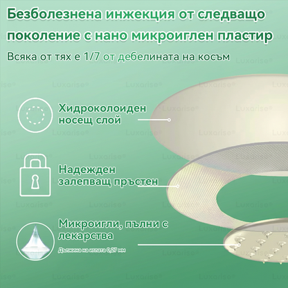 Официален магазин | ✨✨𝗟𝘂𝘅𝗮𝗿𝗶𝘀𝗲® МОРИНГА Х БЕРБЕРИН 10-IN-1 Напреднал Нано Микроигли Пластир (Веднъж дневно, видими резултати след 7 дни) ✅ Подходящ при: затлъстяване, диабет, сънна апнея и проблеми със ставите 💎